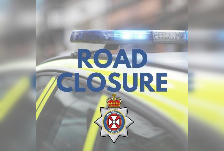 Amesbury Police have closed the A345 following a crash between